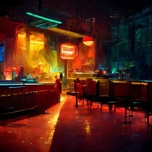 Stimmungsvolle Bar am Ende des Abends...Teil 2