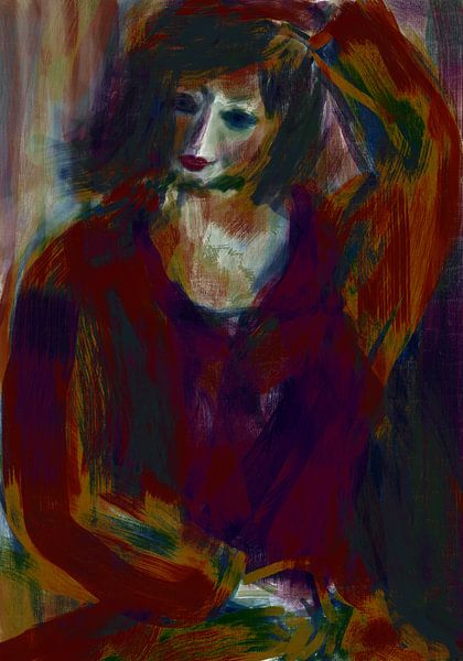 Portrait woman by arte factum berlin