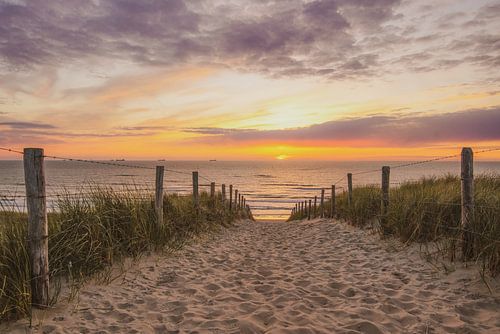 Strand, zee en zon aan de Hollandse kust
