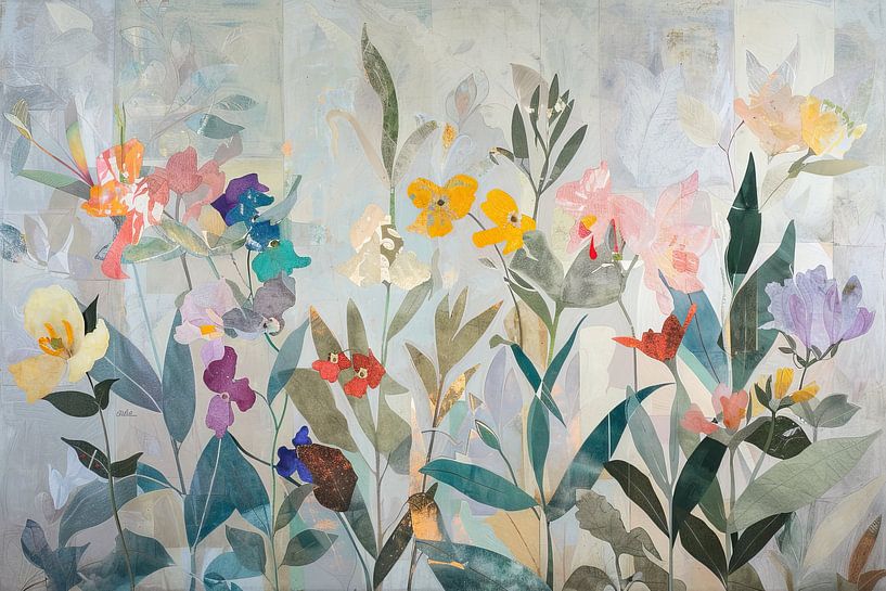 Pflanzen und Blätter von Wunderbare Kunst