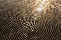 Wrinkles in the beach