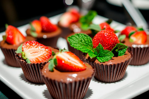 Chocolade kusjes