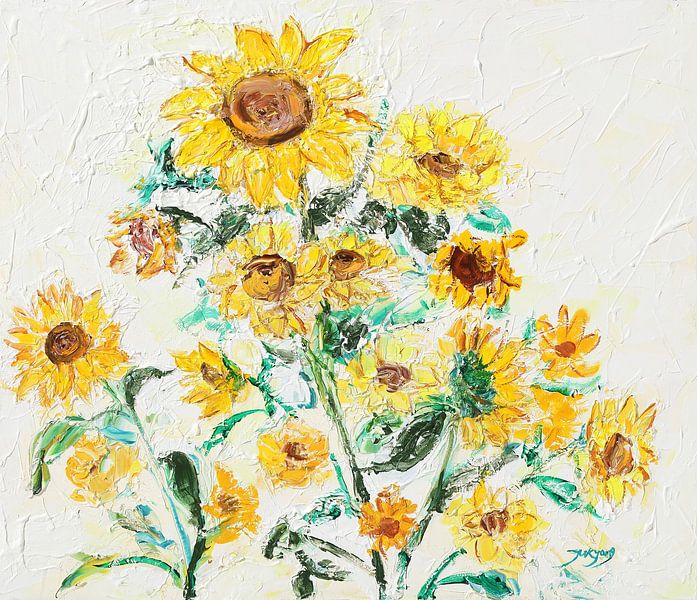 Sonnenblumen von Jukyong Park