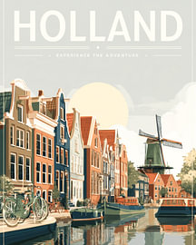Dutch canals by Vlindertuin-Art
