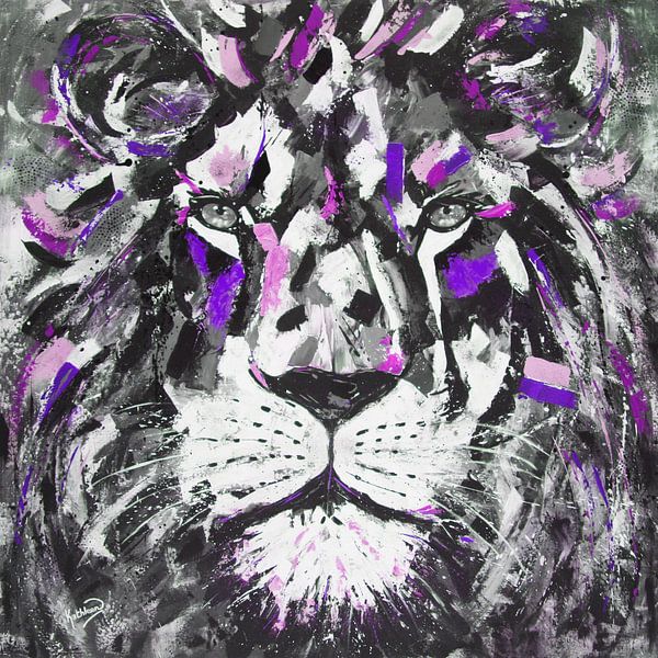 The Gladiator Lion by Kathleen Artist Fine Art