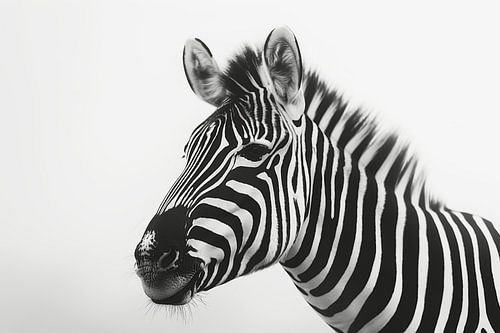 Timeless Stripes - Zebra in Monochrome