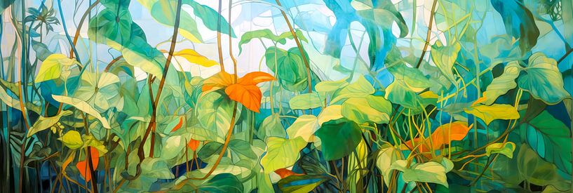 Paysage de forêt tropicale par May