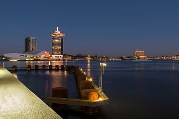 A view at A'DAM Tower and EYE Filmmuseum von Jack Koning