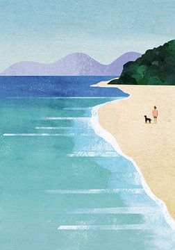 Strandmädchen III von longwayhome