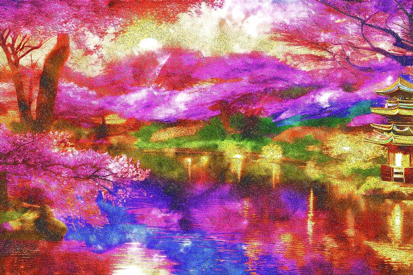 Japanse Tuin van The Art of Mark Fischer