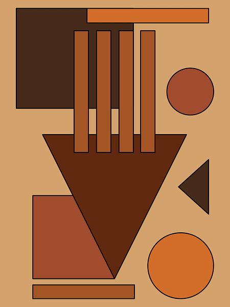 Figures in autumn colors by Hilde Remerie Photography and digital art
