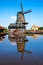 Windmolen De Rat in de stad IJlst in Friesland. Wout Kok One2expose Photography van Wout Kok thumbnail