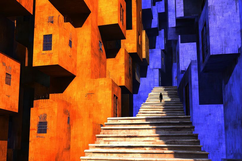 strakke architectonische lijnen van Egon Zitter