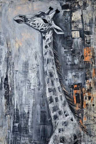 Œuvre d'art Girafe