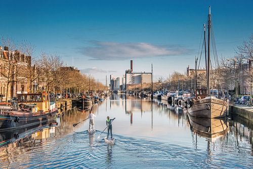 Emmakade met suppers van Harrie Muis
