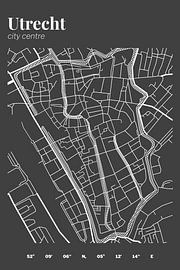 Stadskaart Utrecht van Walljar