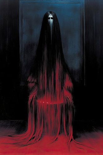 Die rote Prinzessin der Finsternis malen