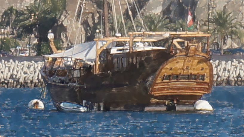 Dau dans le port par Frank Heinz