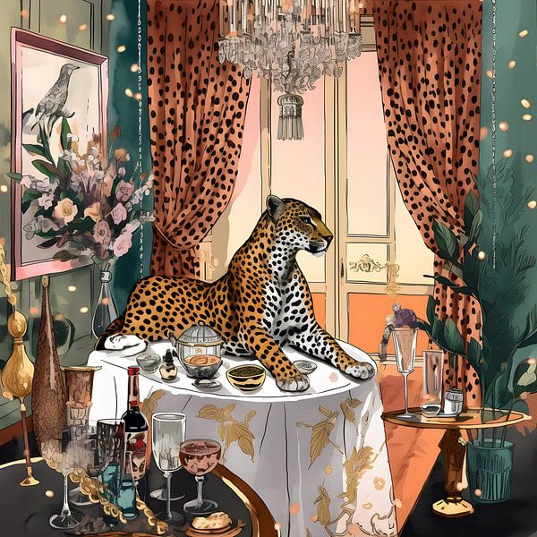 Luxus-Leopard von Artsy