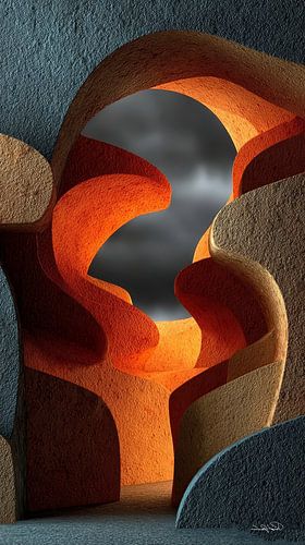 abstracte vormen en texturen