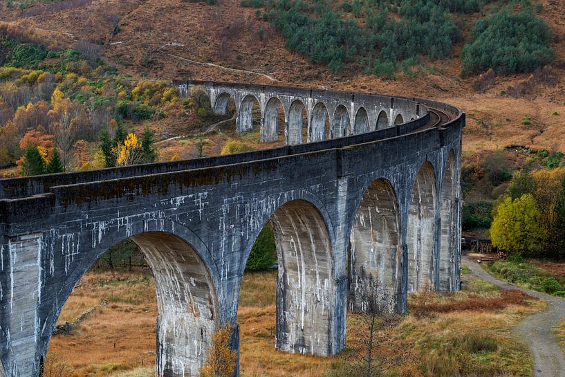 Glenfinnan Viadukt, Schottland von Gerben van Buiten