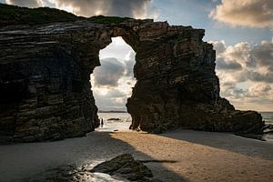 Playa de las Cathedrales in Galizien, Spanien