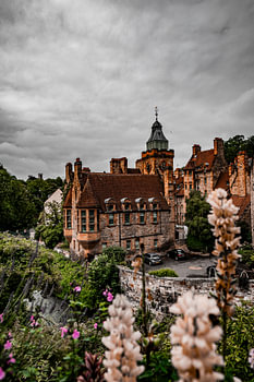 Dean Village ist ein malerischer Teil von Edinburgh