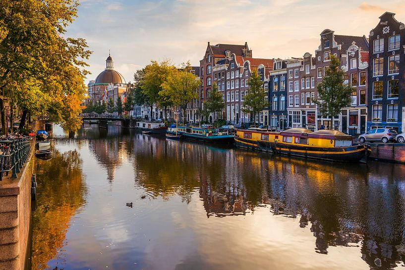 Het Singel Amsterdam van Thea.Photo