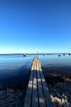 Port de pêche Groß Stresow, près de Putbus sur l'île de Rügen sur GH Foto & Artdesign