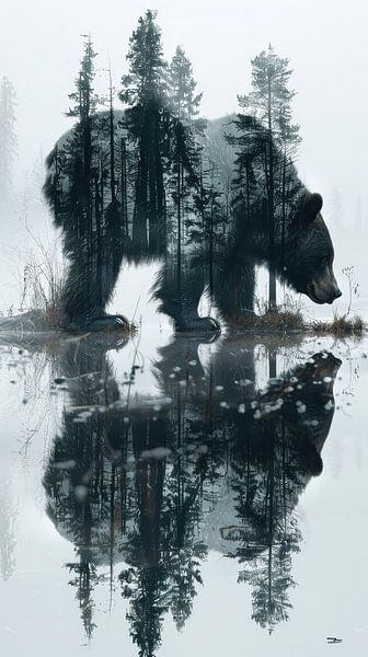 exposition multiple entre l'animal et la nature par Gelissen Artworks