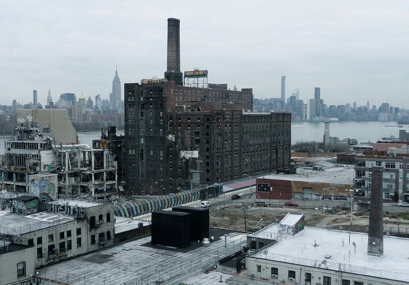 'Fabriek', Brooklyn- New York  van Martine Joanne