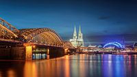 Panorama de la nuit à Cologne par Michael Valjak Aperçu