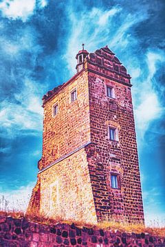 Le château de Stolpen près de Dresde sur Jakob Baranowski - Photography - Video - Photoshop