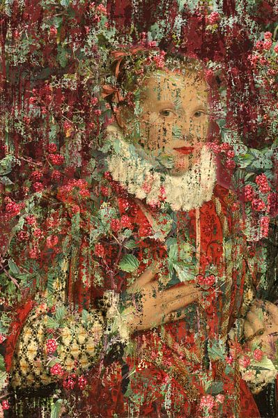 Ruby Red Lady Behind the Raspberry van Behindthegray