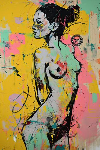 Urbane Silhouette | Urban Art Woman