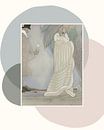 Sleeping beauties | Historische Reclame in een modern Jasje | Art Deco | Pastel kleuren van NOONY thumbnail
