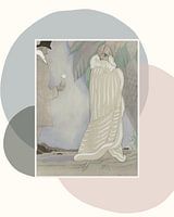 Sleeping beauties | Historic Advertisement in a modern Jacket | Art Deco | Pastel Colors