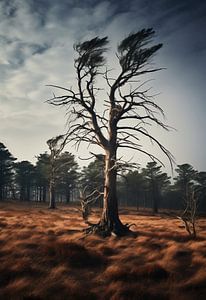 Raue Landschaft