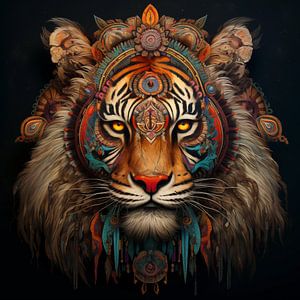 Indischer Löwe/Einheimischer Löwe von The Xclusive Art