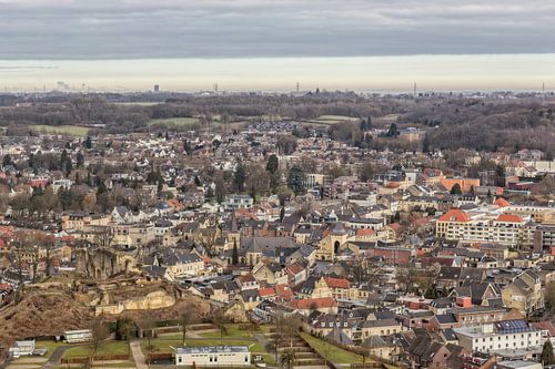 Uitzicht over Valkenburg aan de Geul