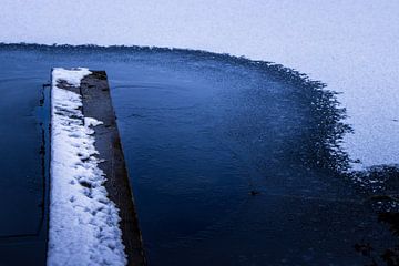 Grens van IJs en Water van Kim Heilema Fotografie