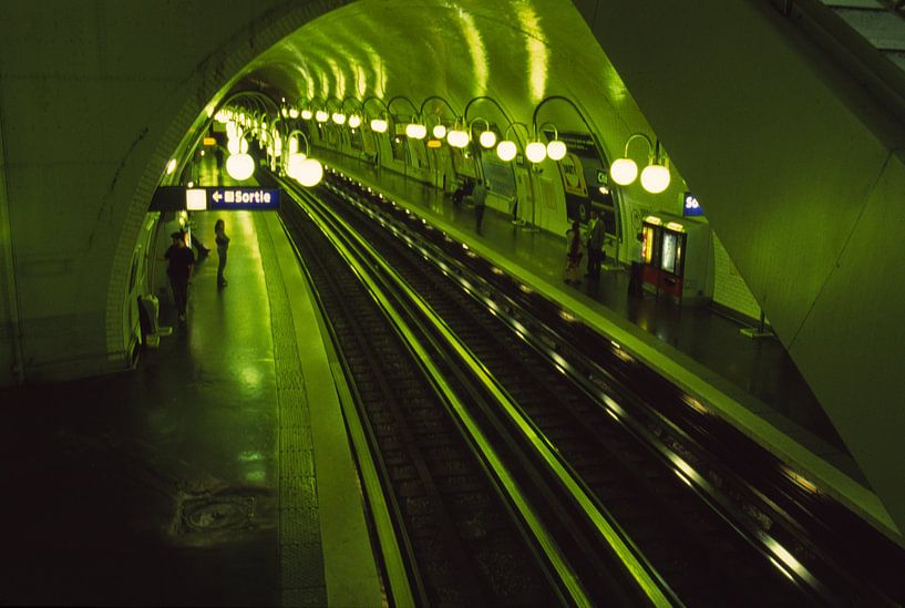 Le métro Parisien par Mark Scheper