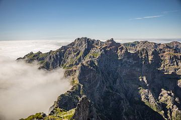 Landschap Madeira van Sven van Rooijen