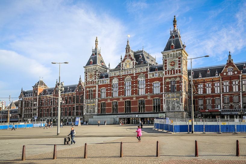 Amsterdam Centraal Station van Fotografie Jeronimo