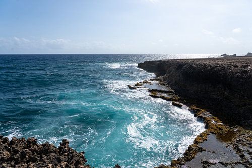 Aruba's coastline