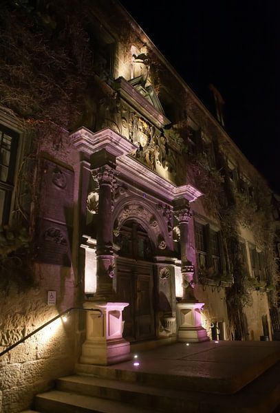 Quedlinburg - Town hall portal by night by t.ART