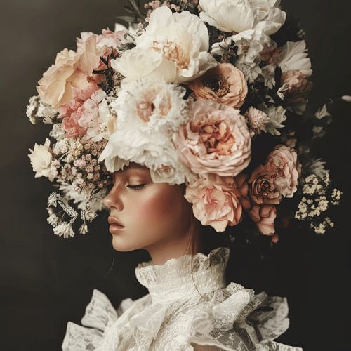 Modern portrait  by Carla Van Iersel