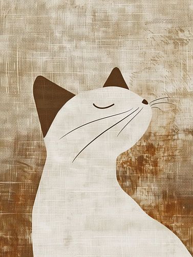 Peinture de chat
