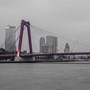 Rotterdam Willemsbrug (67155) van John Ouwens thumbnail