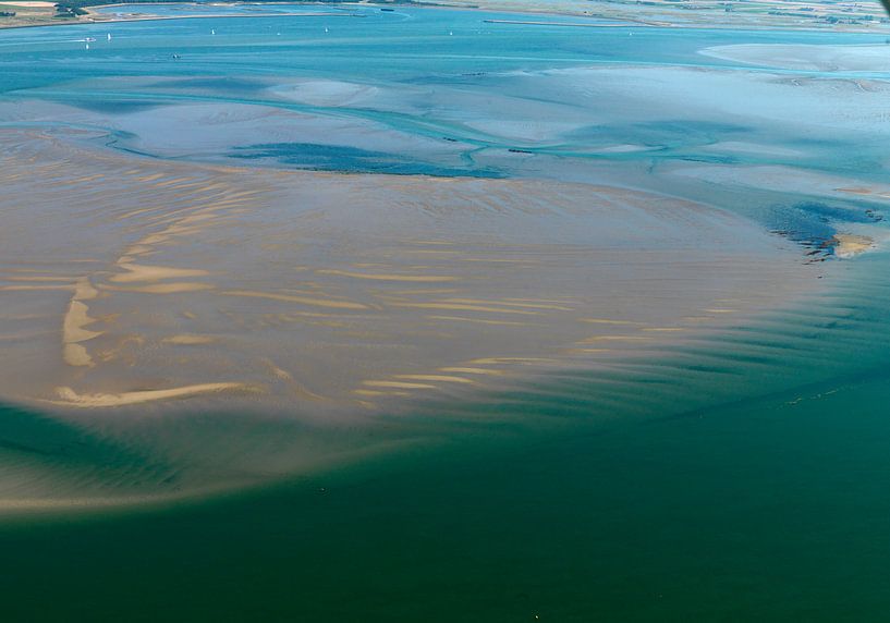 Eastern Scheldt sandbar at low tide by Sky Pictures Fotografie
